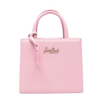 MC2 Saint Barth Handbags, female, Pink, Size: ONE SIZE Shop Bag Mini