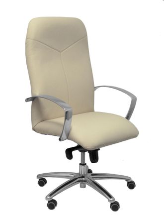 Piqueras y Crespo Sill&oacute;n De Oficina Caudete Similpiel P&c 5dbsp02 Blanco Crema 8436549391927 S5702155 P&c