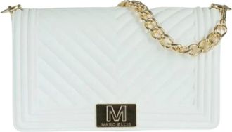 Marc Ellis Tassen, Dames, Wit, ONE Size, Flat M Schoudertas