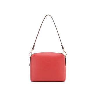 Pourchet Dames, Tassen, Rood, Maat: ONE Size Leer