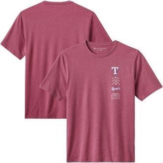 Travis Mathew Mens TravisMathew Heather Red Texas Rangers Sunset Slam 2.0 T-Shirt at Nordstrom, Size Xx-Large