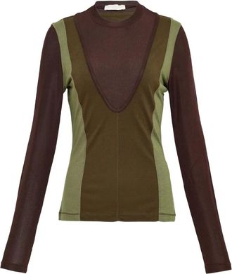 Ulla Johnson Annete long-sleeve top - Brown