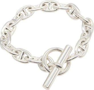 Hermès Bracciale Chaine Dunkle PM anni 2010 - Argento