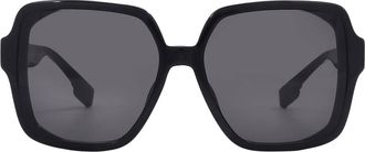 Burberry Dark Grey Square Mens Sunglasses BE4379D 300187 58