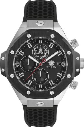 Philipp Plein Plein Chrono Royal Heren Zwarte Horloge PWLFA0225