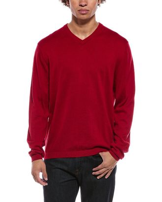 Weatherproof Vintage Weatherproof Vintage Cashmere-Blend V-Neck Sweater