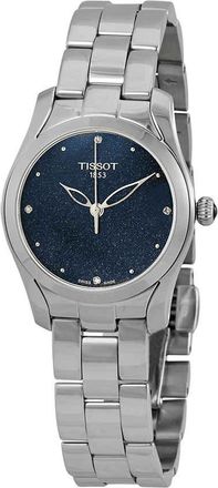 Tissot T-Wave II Blue Dial Ladies Watch T112.210.11.046.00