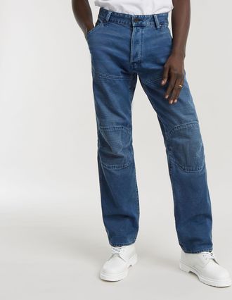 G-Star Mens G-Star RAW Elwood 3D Regular Jeans - Navy - Size 29W/32L