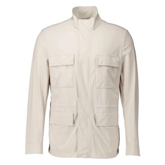 Duno Obsidian Cream Jacket - Heren - Zomerjassen - Beige - M - Jassen