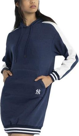 Lusso Womens Lusso Navy New York Yankees Mara Tri-Blend Hoodie Dress at Nordstrom, Size Medium