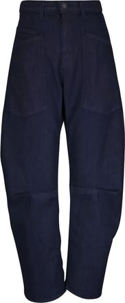 Nili Lotan Jeans Shon con tasche - Blu