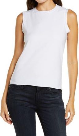 Commando Essential Muscle Tee in White at Nordstrom Rack, Size X-Large