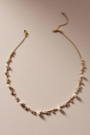 Nadri Babys Breath Vine Necklace