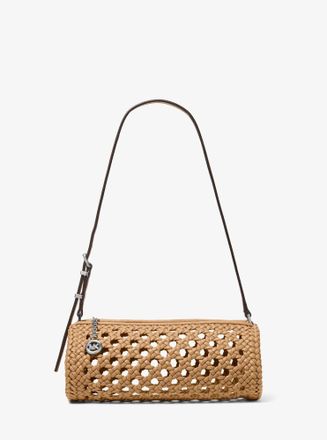 Michael Kors Izzy Small Crocheted Barrel Pochette