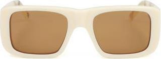 Retro Superfuture 52mm Square Sunglasses in Cream at Nordstrom Rack