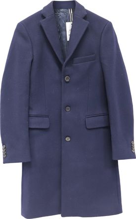 Acne Studios Acne Studio Chester Coat Garret in Navy Blue Wool