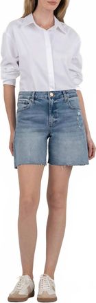 Kut from the Kloth Hailey Jean Short In Blue
