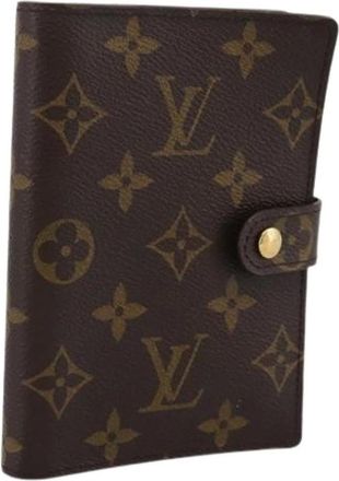Louis Vuitton Pre-owned Day Planner Cover - - Pre-owned - Donna - Marrone - ONE SIZE