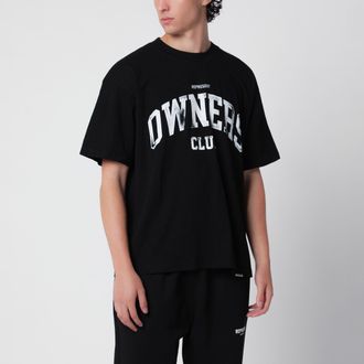 Represent T-shirt nera in cotone Owners Club