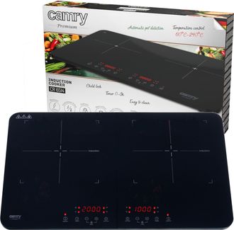 Adler Europe europe Camry Cr 6514 Placa De Inducci&oacute;n Negra 60.5 Cm