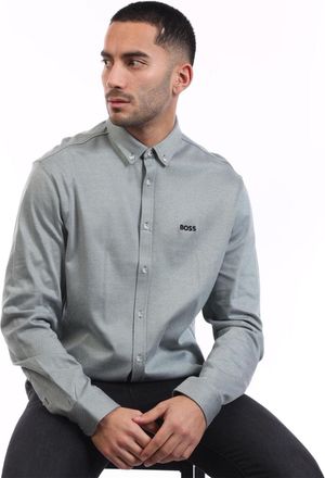 HUGO BOSS Heren B Motion Regular Overhemd (Groen)