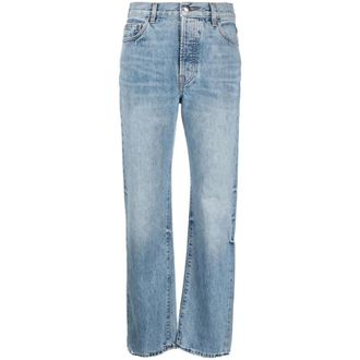 Amiri Straight Fit Jeans, female, Blue, W29, Rosebowl Straight Jeans