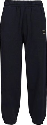Dr&ocirc;le de Monsieur Slogan Trainingsbroeken - Heren - Sweatpants - Blauw - S - Katoen - Broeken