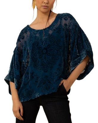 Hale Bob Briar Silk-Blend Top