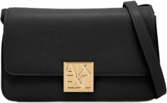 A|X Armani Exchange Mini Tas - Dames - Schoudertassen - Zwart - ONE Size - Polyester - Tassen