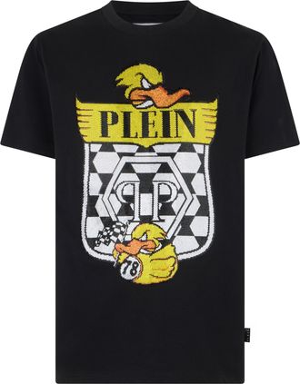 Philipp Plein T-Shirt Met Ronde Hals En Korte Mouwen Duck