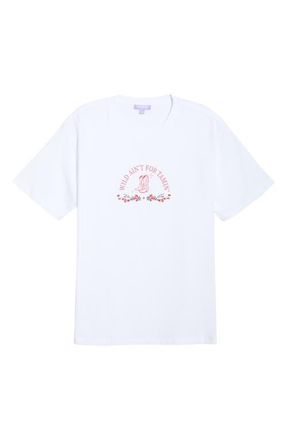 Florence By Mills Boyfriend Graphic T-Shirt in Cowboy Boots at Nordstrom, Size Xx-Small