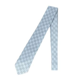 Louis Vuitton Pre-owned Scarves, male, Blue, Size: ONE SIZE Pre-owned Cravat