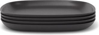 Ekobo Square Dinner Plate - Set of 4 in Black at Nordstrom