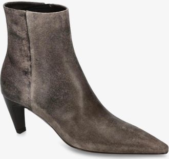 Premiata Womens Old Moro Distressed Ankle Boot In Brown
