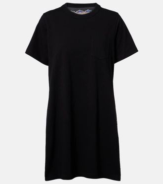 sacai Paisley paneled minidress
