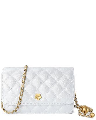 Tiffany & Fred Quilted Caviar Leather Crossbody