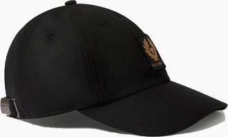 Belstaff Mens Belstaff Phoenix Patch Waxed Cap Black - Size: 1 size