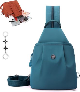 Generic Waterproof 2-Way Commuter Bag, with Waterproof Oxford, 2026 New 3 in 1 Tote Bag, Smart Storage System to Daily Travel (Blue A)