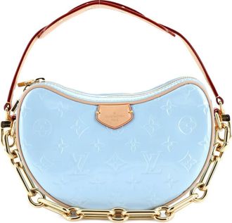 Louis Vuitton Croissant NM Handbag Monogram Vernis PM crossbody bag - Blauw
