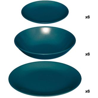 Secret de Gourmet Stoviglie blu 18 pezzi