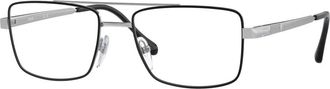 Sferoflex Mode Bril in Blauwe Kleur - Heren - Brillen - Grijs - 56 MM - Accessoires