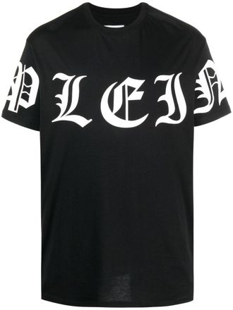 Philipp Plein T-shirt met ronde hals - Zwart