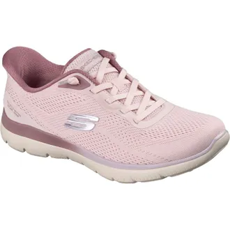 Skechers Summits Sweet Skies Dames Mauve Mesh/Roze Bies Sneakers