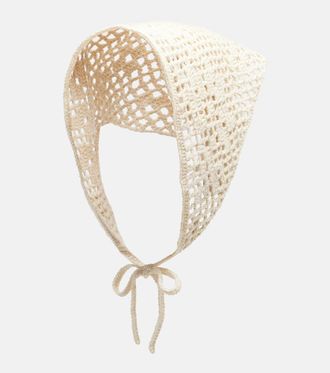 Ruslan Baginskiy Crochet cotton scarf