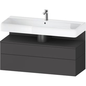 Duravit Duravit - Qatego Mueble Bajo Lavabo, 1 Extra&iacute;ble Y 1 Caj&oacute;n