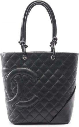 Chanel Borsa a mano Cambon Ligne media 2003-2004 - Nero
