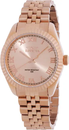 Invicta Specialty Quartz Rose Gold Dial Ladies Watch 47419