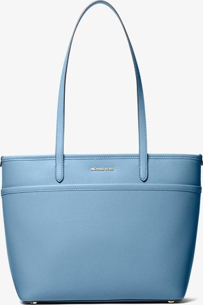 Michael Kors Marlowe Medium Pebbled Leather Pocket Tote Bag
