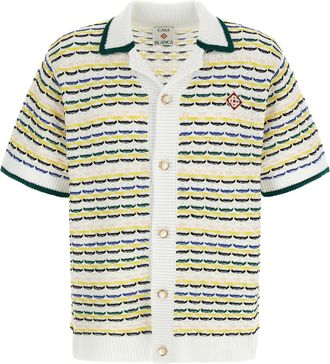 Casablanca Multicolor Cotton Mens Blouse