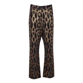 Philipp Plein Cropped Broeken - Dames - Vrijetijds broeken - Veelkleurig - W26 - Katoen - Broeken